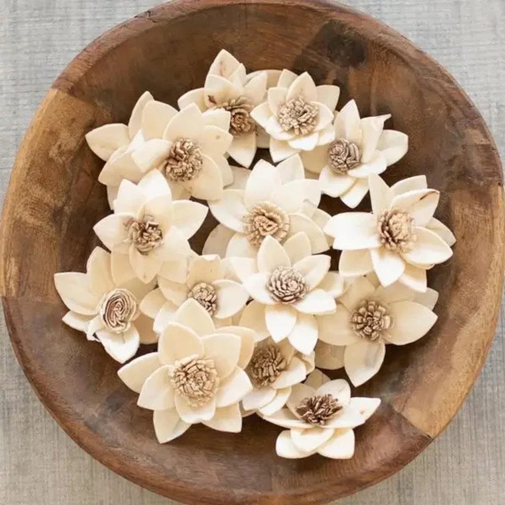 Natural Dried Rukmani Flowers - Bag of 16 (2.5